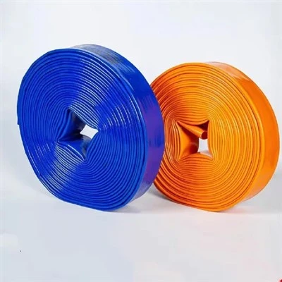 Εύκαμπτος σωλήνας νερού PVC μπλε Layflat 1-16 ιντσών